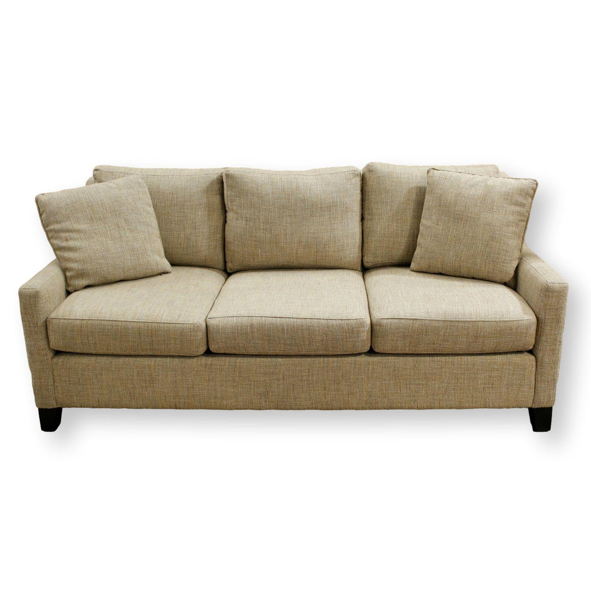 Premier Collection Beige Tweed Sofa