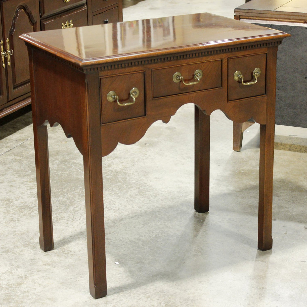 Hickory Chair Co. Vintage 3 Drawer Nightstand