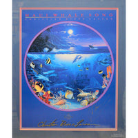 Framed Print 'Maui Whale Song' by Christian Riese Lassen