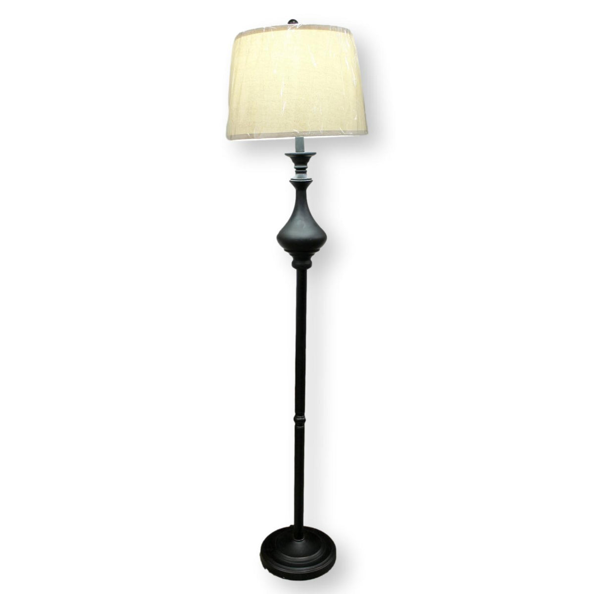 Black Metal Floor Lamp