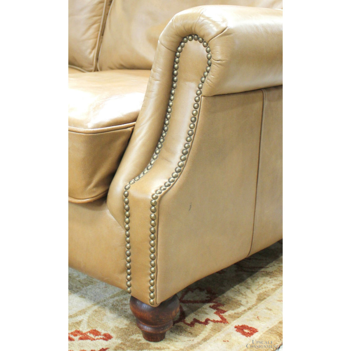 Classic Concepts 'Nicholas' Leather Sofa