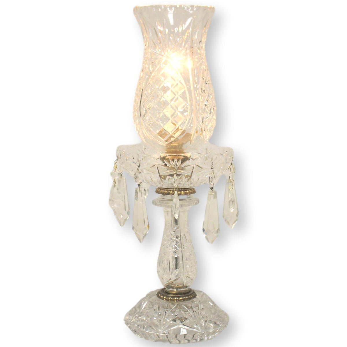 Crystal Chandelier Style Table Lamp