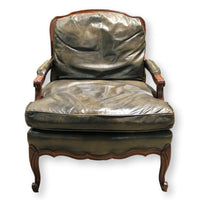 Sam Moore Leather Fauteuil Chair