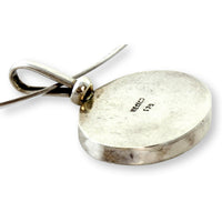 Sterling Silver Robin's Egg Blue Turquoise Pendant & Collar