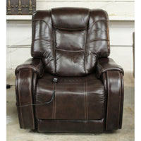 Motolift Cordovan Dual Motor Leather Power Lift Recliner