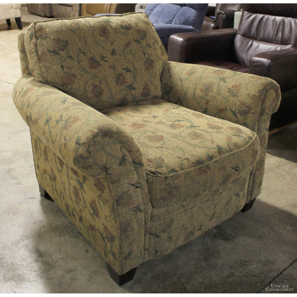 Baker Furniture Botanical Print Club Chair