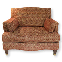 Bernhardt Settee w/Gold Design