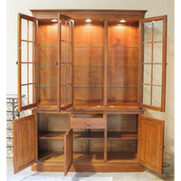 Ethan Allen Solid Cherry China Cabinet
