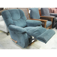 La-Z-Boy Dark Green Rocking Swivel Recliner