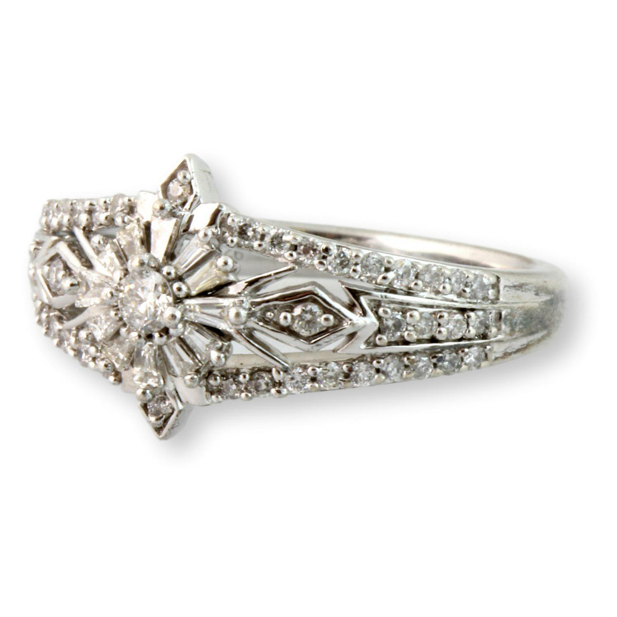 Elsa's .5ctw Diamond Snowflake Ring from the Frozen Movie