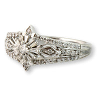 Elsa's .5ctw Diamond Snowflake Ring from the Frozen Movie