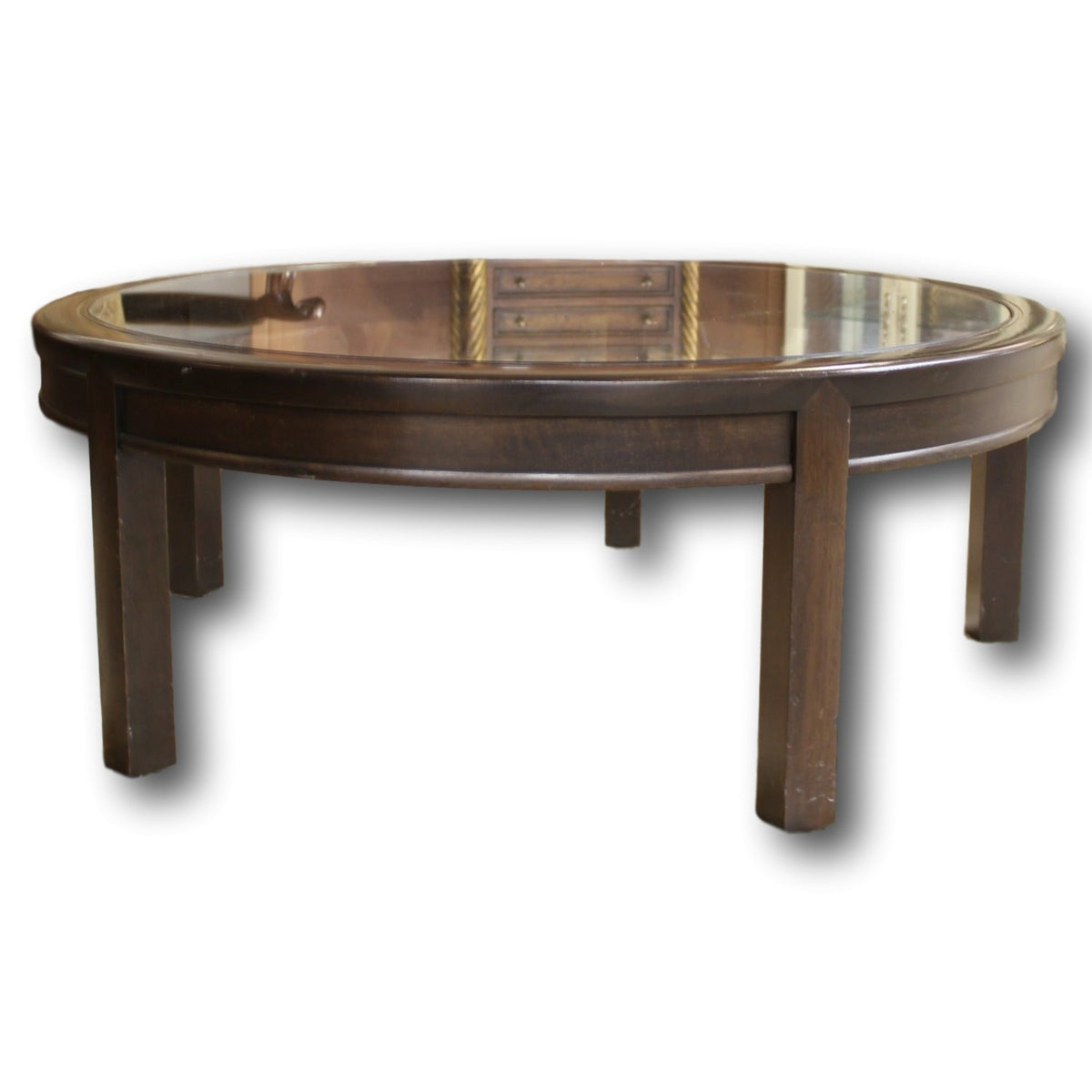 Henredon Round Cocktail Table