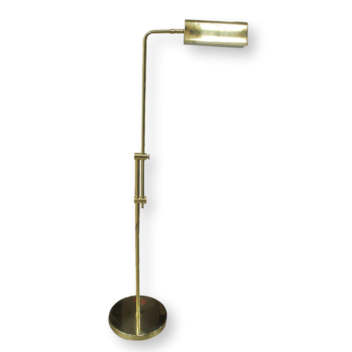 Adjustable Brass Floor Lamp