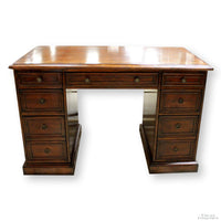 Hooker 'Seven Seas' Double Pedestal Desk