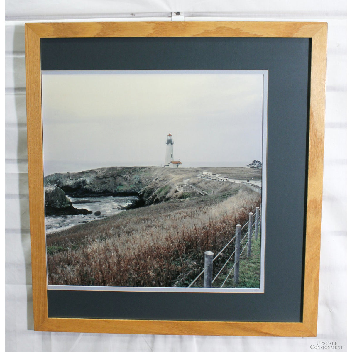 'Yaquina Head Lighthouse' Framed Limited Edition Print By Paul & Marilyn Peck