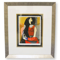 Gallery Framed Art Print 'Seated Woman' By Pablo Picasso