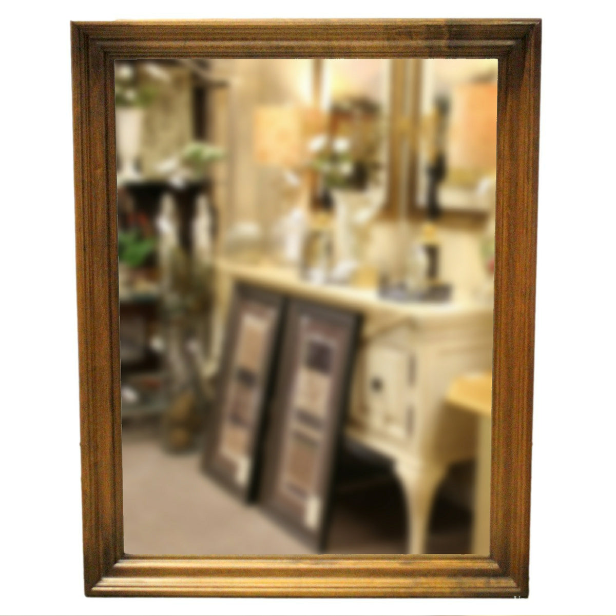 Ethan Allen Wood Frame Wall Mirror