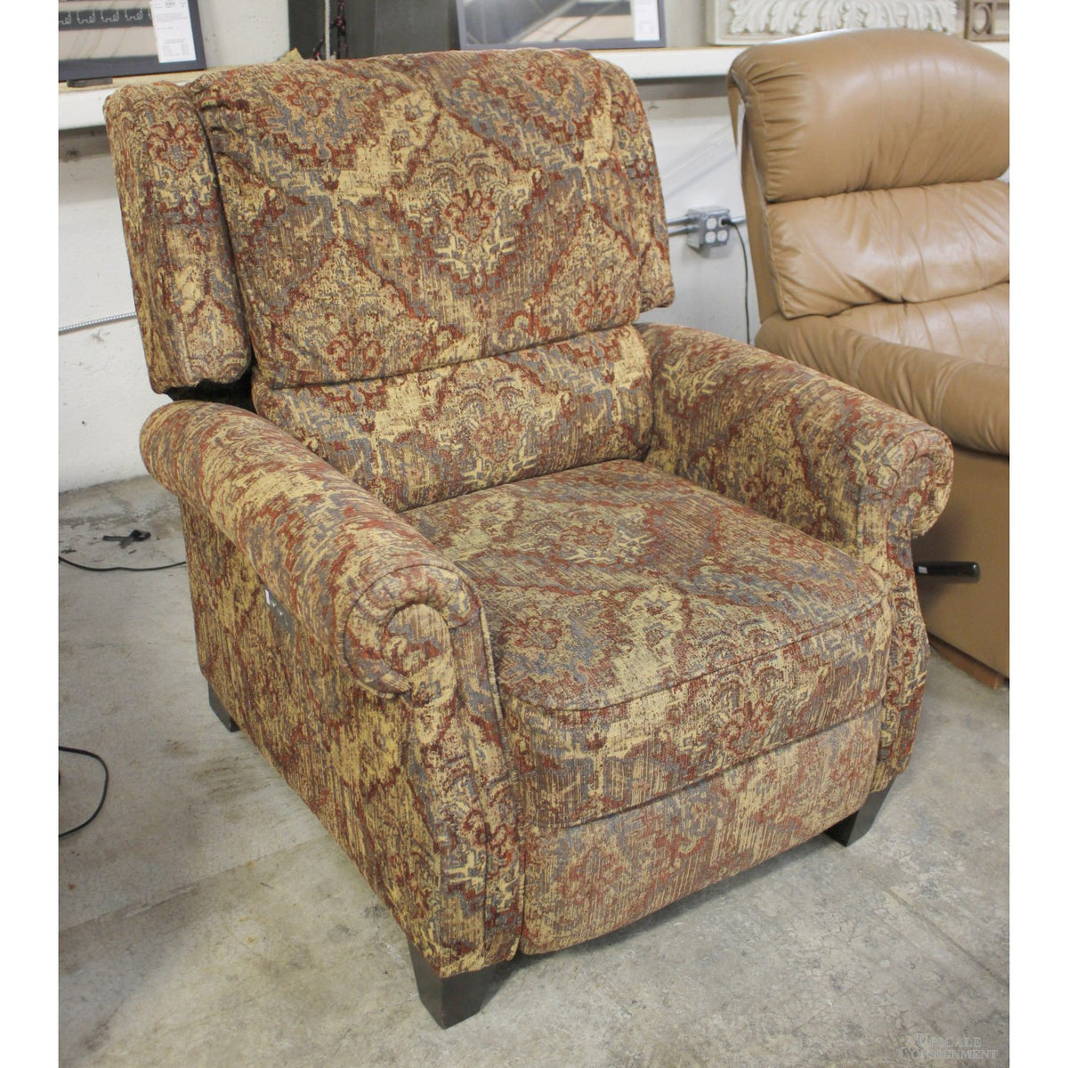 La-Z-Boy Tapestry Pattern Power Recliner