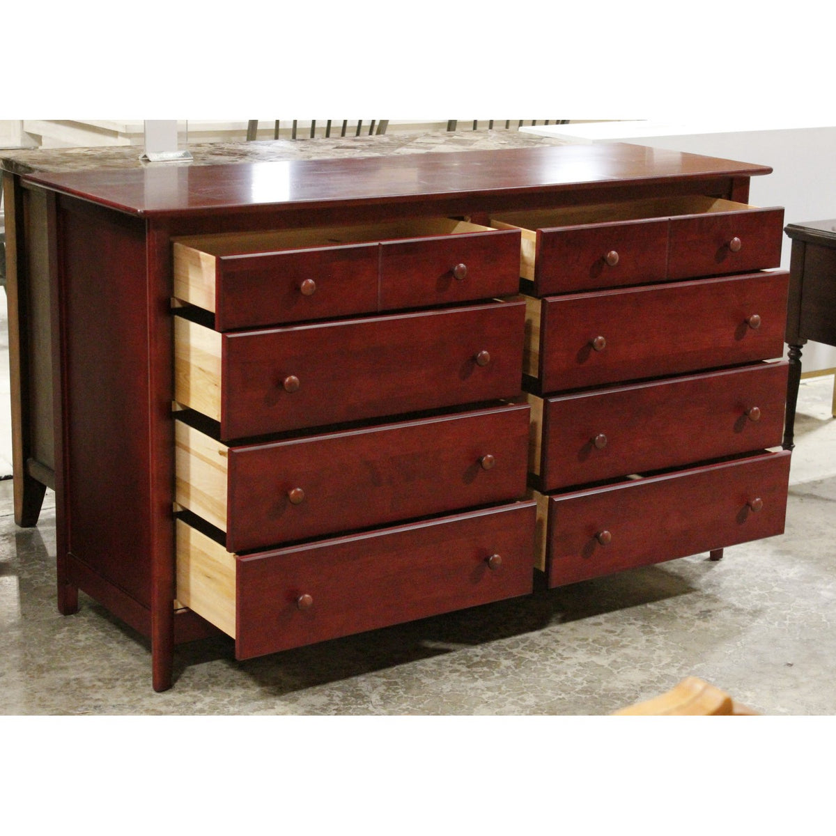 Nadeau Furniture Cherrytone 8 Drawer Dresser
