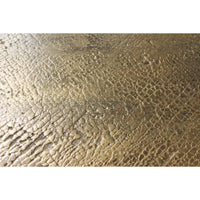 Rustic/Textured Gold Console Table