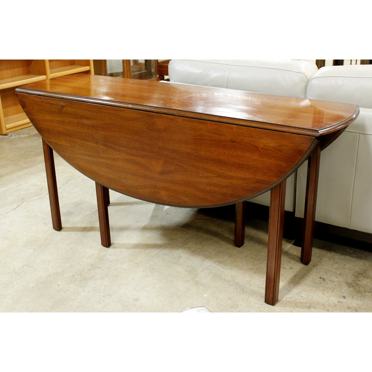 Wright Table Company Dropleaf Console Table