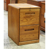 Encore 2 Drawer Honey Oak File Cabinet