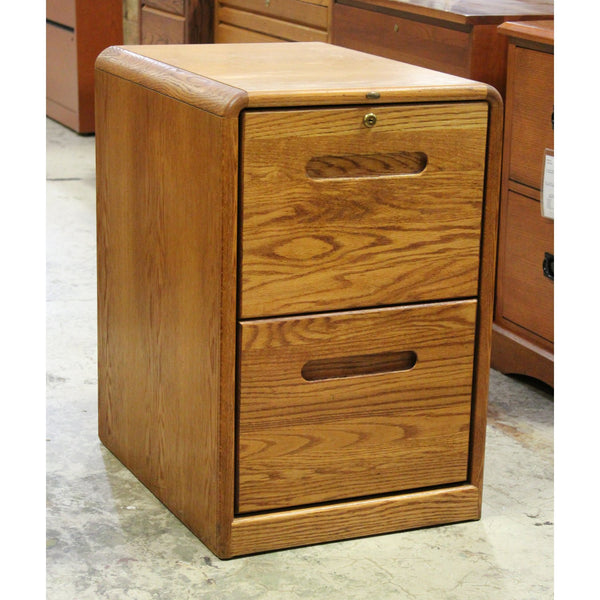 Encore 2 Drawer Honey Oak File Cabinet