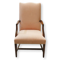 Peach Camelback Armchair