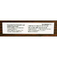 Pottery Barn Rustic One Drawer Nightstand