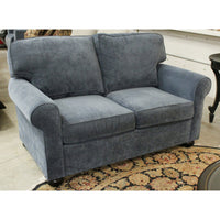 King Hickory French Blue Loveseat
