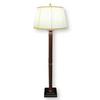 Reeded Column Floor Lamp
