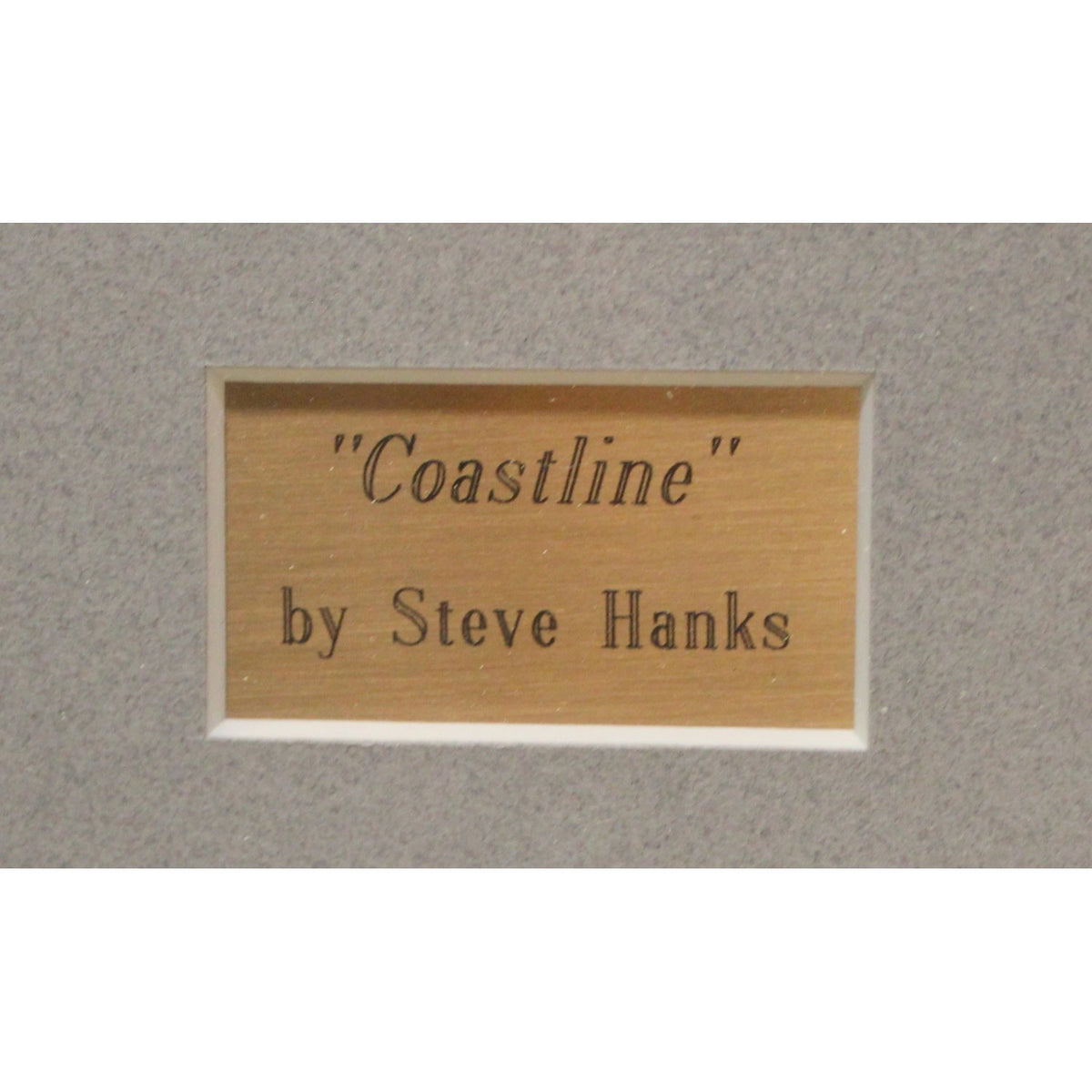 Artwork - "Coastline" by Steve Hanks