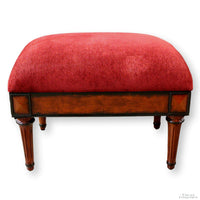 Red Ottoman
