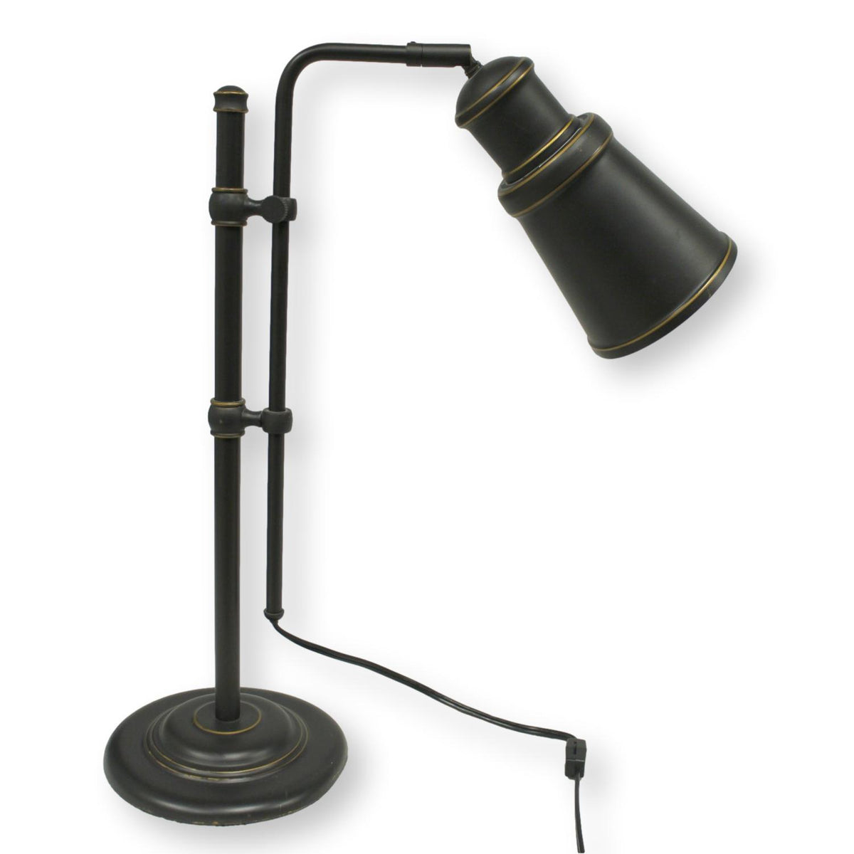 Bronzetone Adjustable Desk Lamp