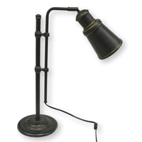 Bronzetone Adjustable Desk Lamp