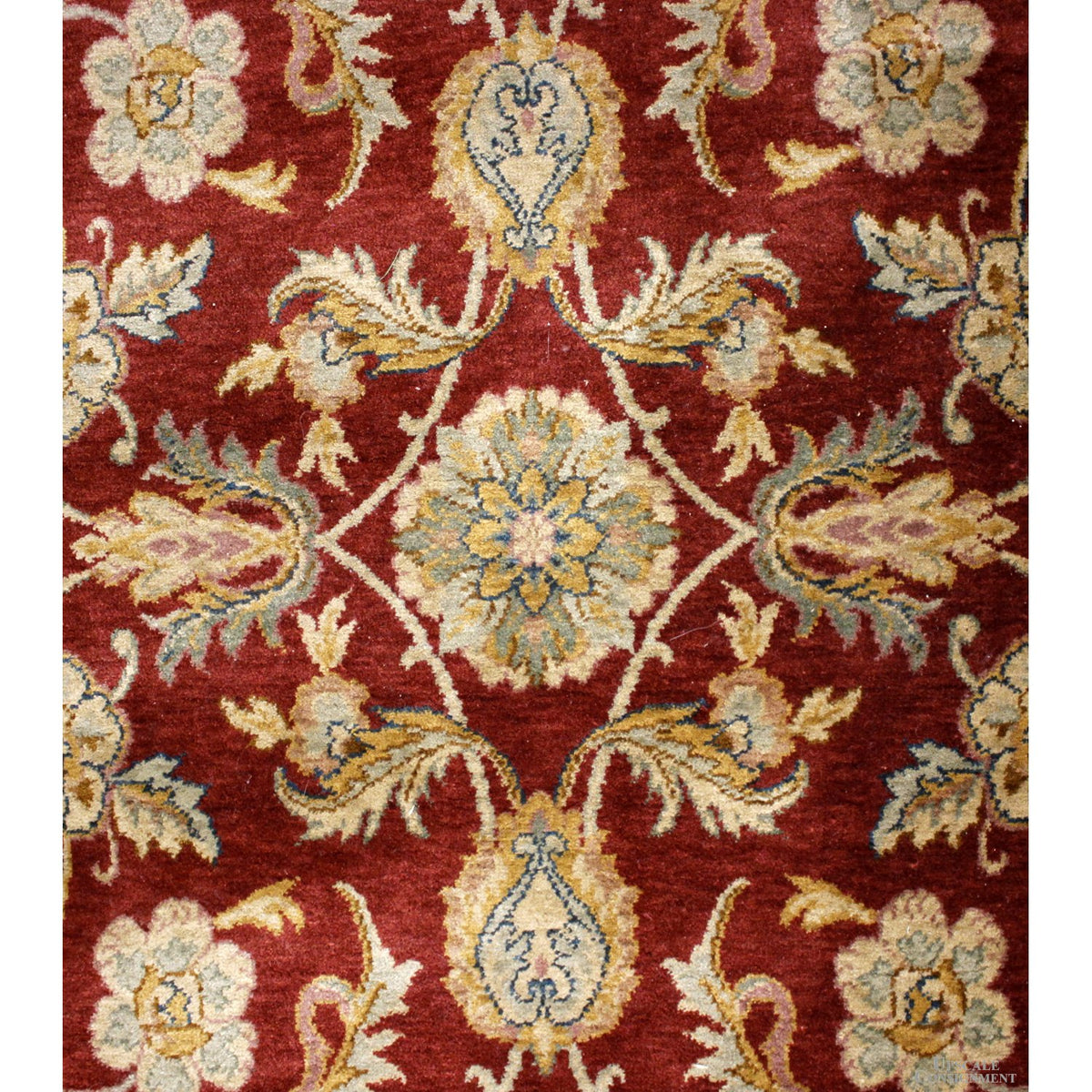 Sphinx 5' 7'' X 8' 6'' Red & Gold Wool Area Rug