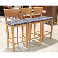 World Market Set/3 Solid Maple Counter Stools