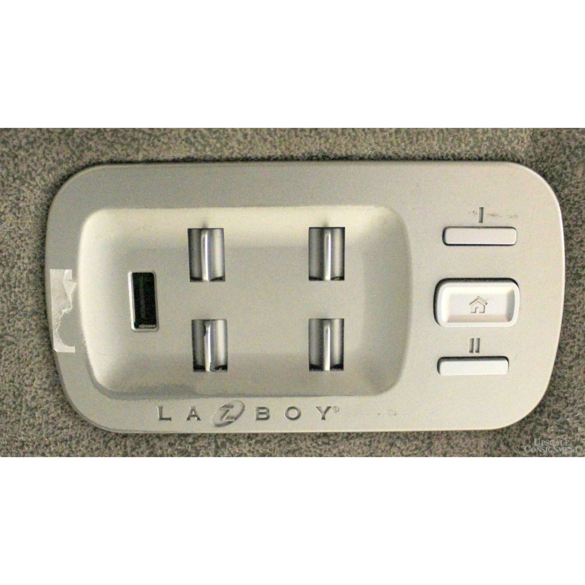La-Z-Boy Gray Rocking Power Recliner w/Options & Memory