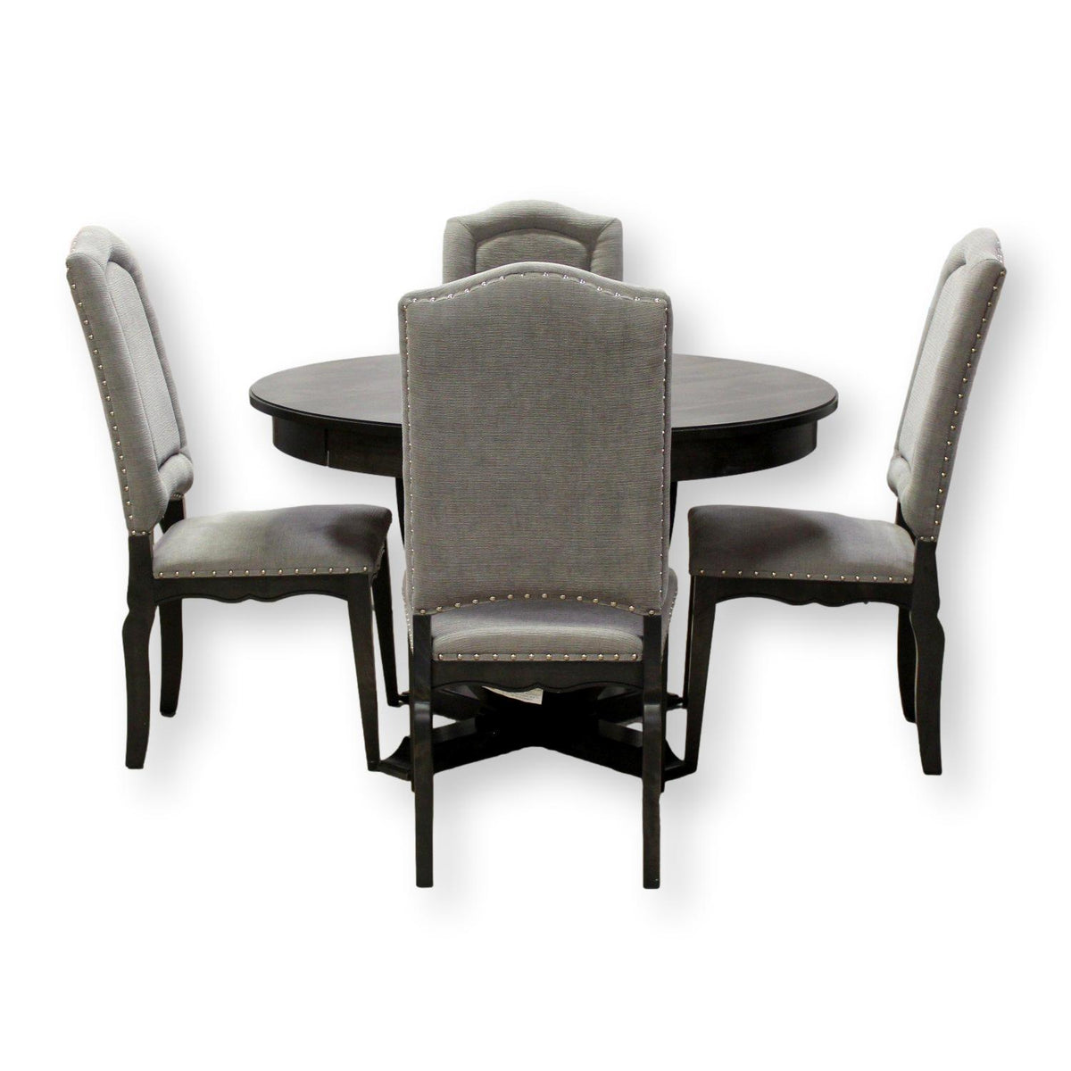 Canadel Black Dinette Table w/4 Chairs