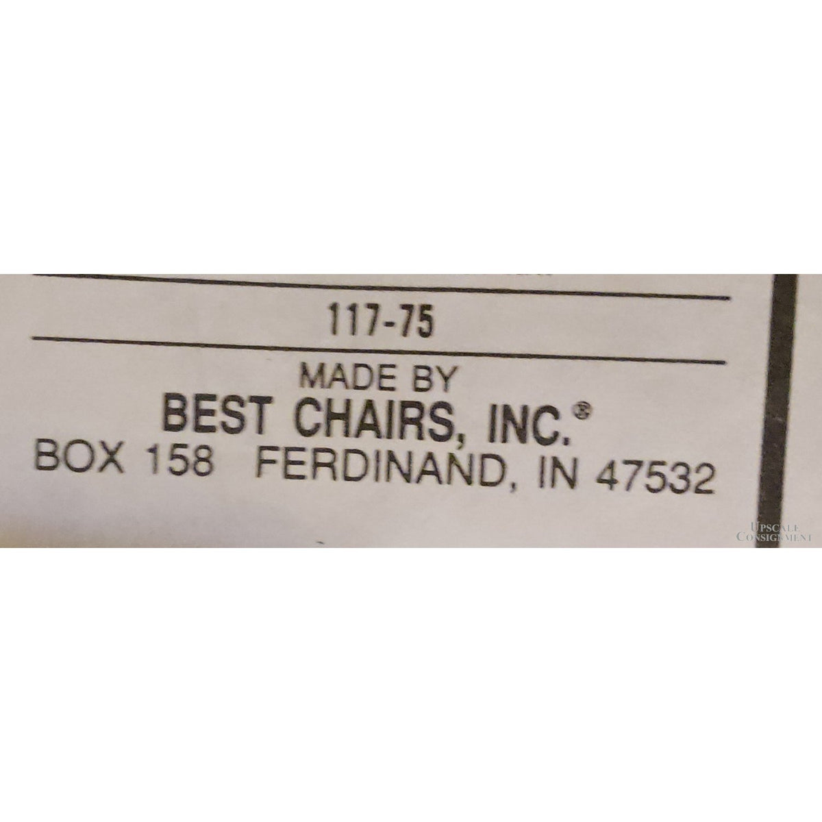 Best Chairs, Inc. Gray Power Lift Recliner