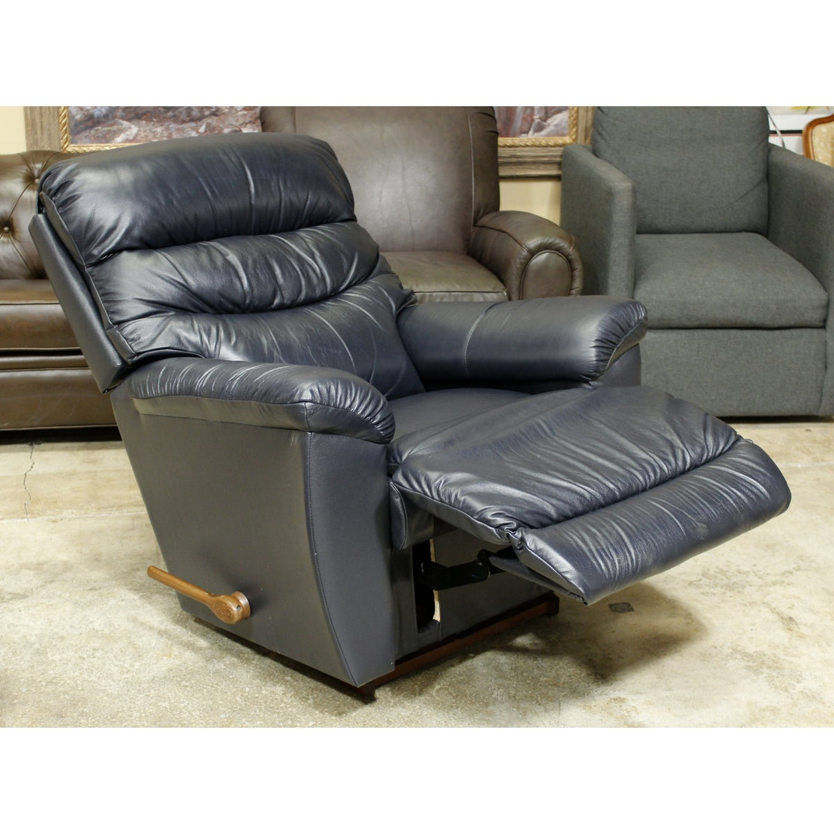 La-Z-Boy Navy Blue Rocking Recliner