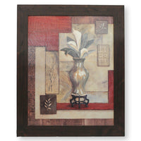 Framed Impressionist Print by Charlene Winterle Olson - Lillies In a Vase