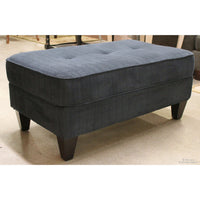 La-Z-Boy Tufted Blue Ottoman