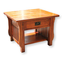 America the Beautiful Dreamer Mission Style End Table