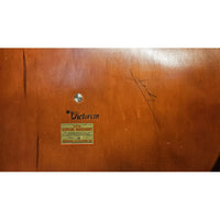 Victorian Style Accent Table w/Carrera Marble Top