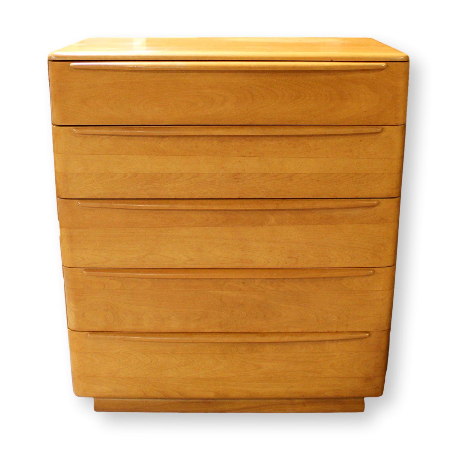その他 Wood Heywood Wakefield 'Encore' Solid Birch Chest of Drawers – Upscale