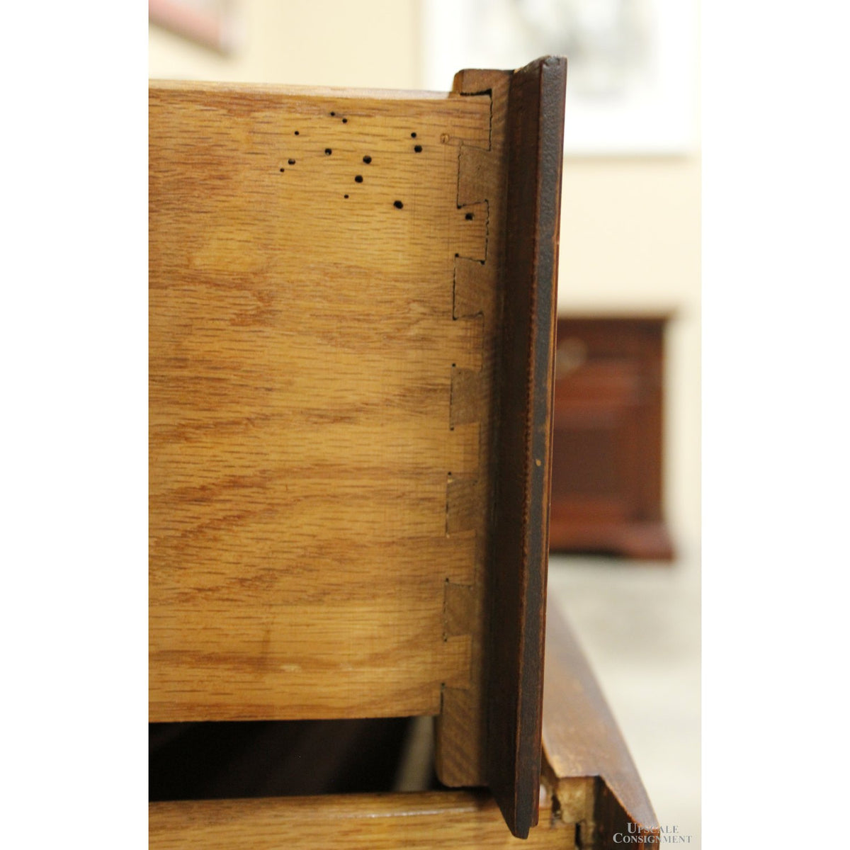 Kroehler Vintage 5 Drawer Mahogany Chest of Drawers
