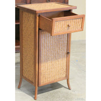 Wicker Accent Cabinet