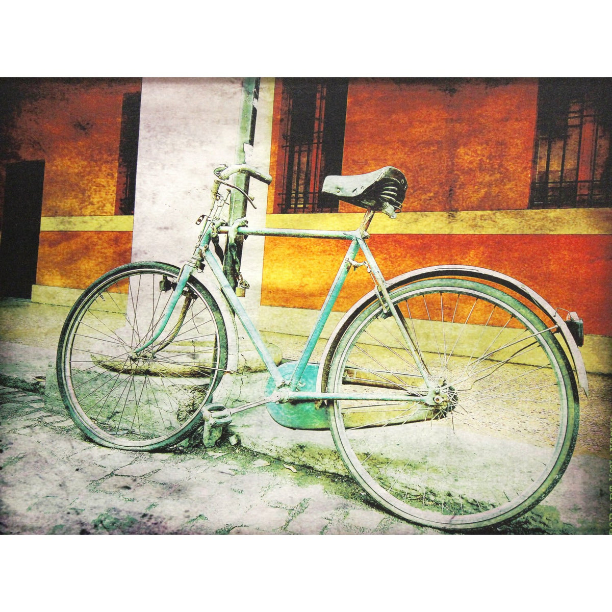 Framed Canvas Print - Bicycle