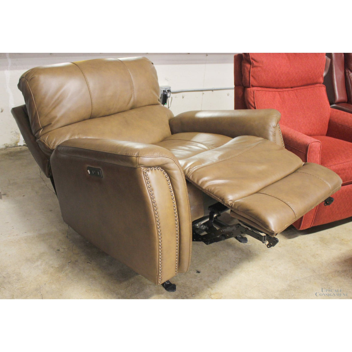 Barcalounger Rocking Power Recliner w/Power Adj. Headrest